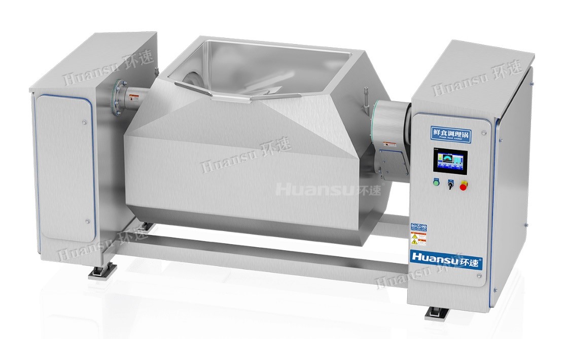 豆沙餡料智能攪拌鍋，蒸汽加熱攪拌均勻
