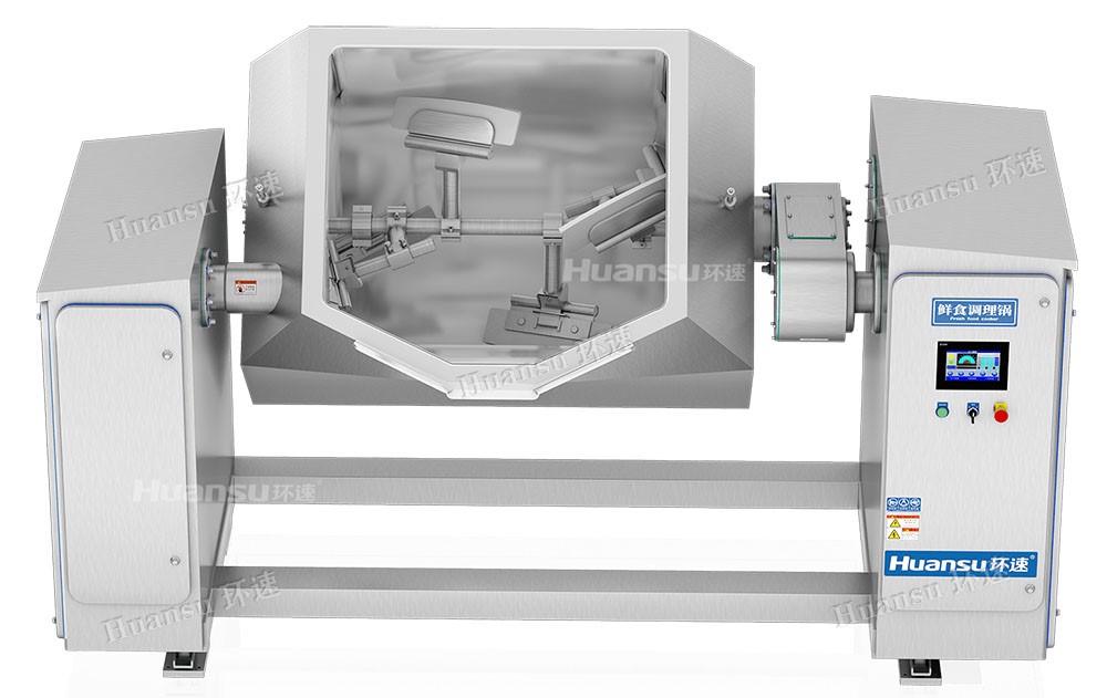 食品智能攪拌鍋，可攪拌大量菜肴