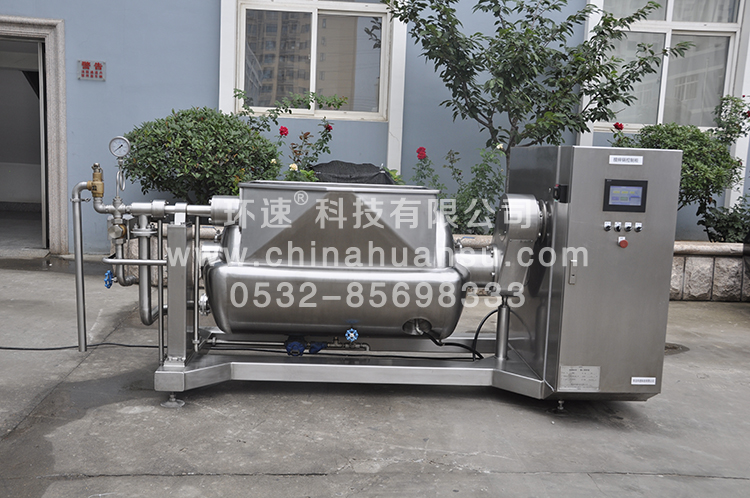 環(huán)速智能攪拌鍋WZJ-500加熱攪拌鍋、智能化不糊鍋    環(huán)速科技