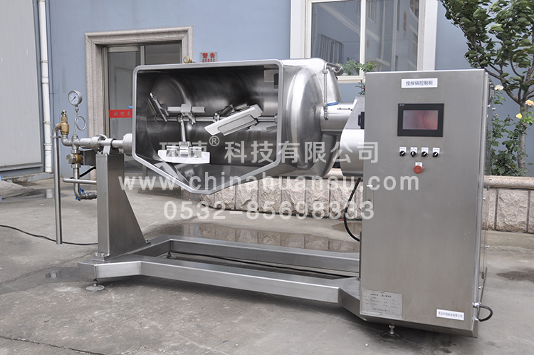 環(huán)速智能攪拌鍋WZJ-500可傾式攪拌鍋、人體高度配置       環(huán)速科技